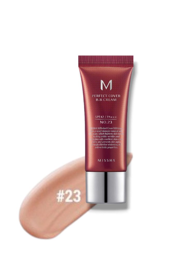 MISSHA BB krém M Perfect Cover BB Cream (20 ml) - #23 Natural Beige