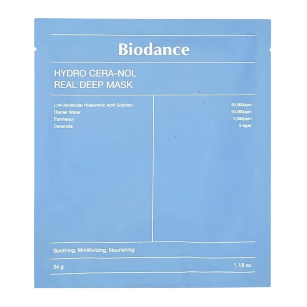 BIODANCE Hydrogelová pleťová maska Hydro Cera-Nol Real Deep Mask