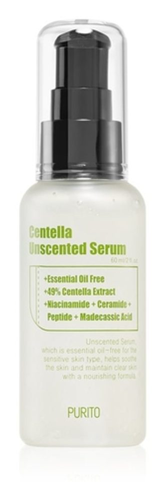 PURITO Zklidňující neparfémované sérum pro citlivou pleť Centella Unscented Serum (60 ml)