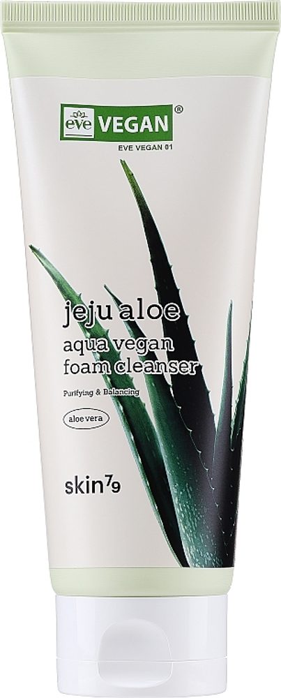 SKIN79 Jeju Aloe Aqua Vegan Foam Cleanser (150 ml)