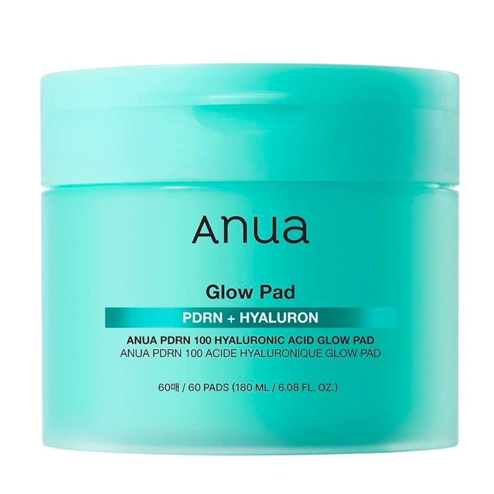 ANUA Tonizační polštářky PDRN 100 Hyaluron Acid Glow Pad (60 ks / 180 ml)