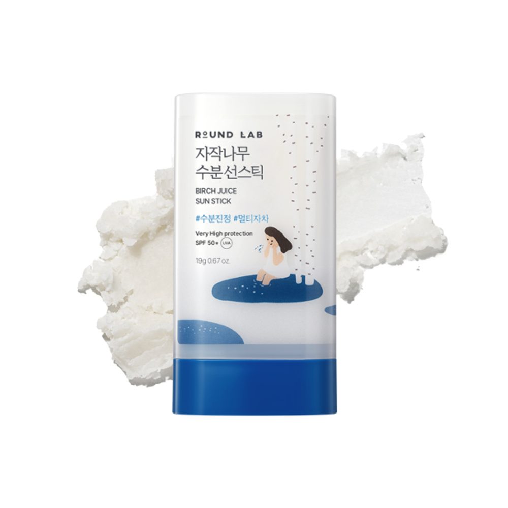 ROUND LAB Opalovací tyčinka Birch Juice Moisturizing Sun Stick SPF50+ PA++++ (19 g)