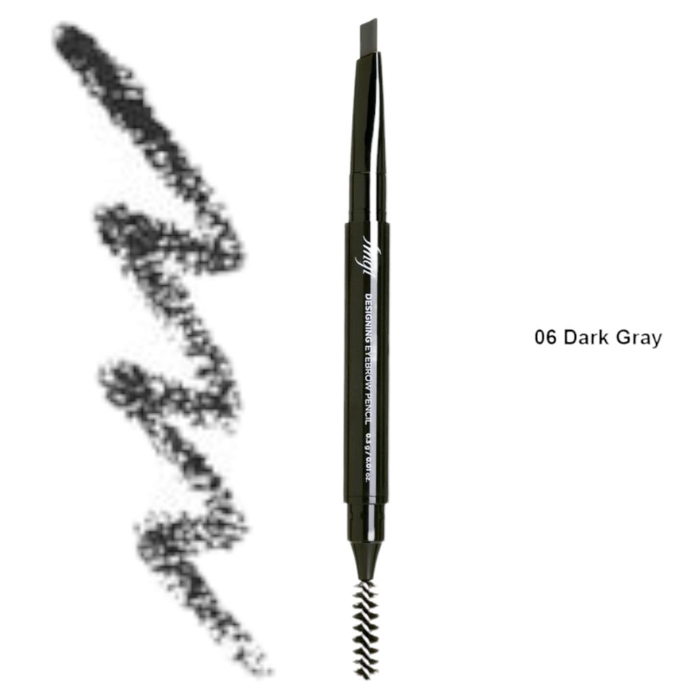 THE FACE SHOP Tužka na obočí s kartáčkem fmgt Designing Eyebrow Pencil - #06 Dark Gray