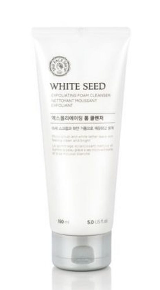 THE FACE SHOP Exfoliační čistící pěna White Seed Cleansing Foam (150 ml)