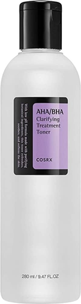COSRX Čistící tonikum AHA/BHA Clarifying Treatment Toner (280 ml)