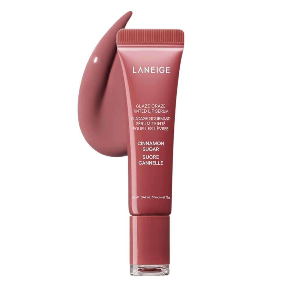 LANEIGE Tónovací sérum na rty Glaze Craze Tinted Lip Serum - Cinnamon Sugar