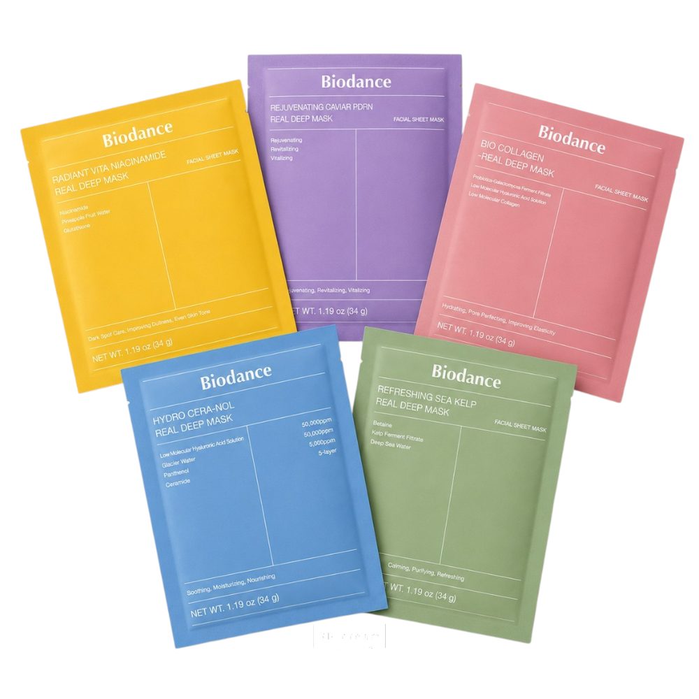 BIODANCE Set hydrogelových masek Real Deep Mask (5 ks)
