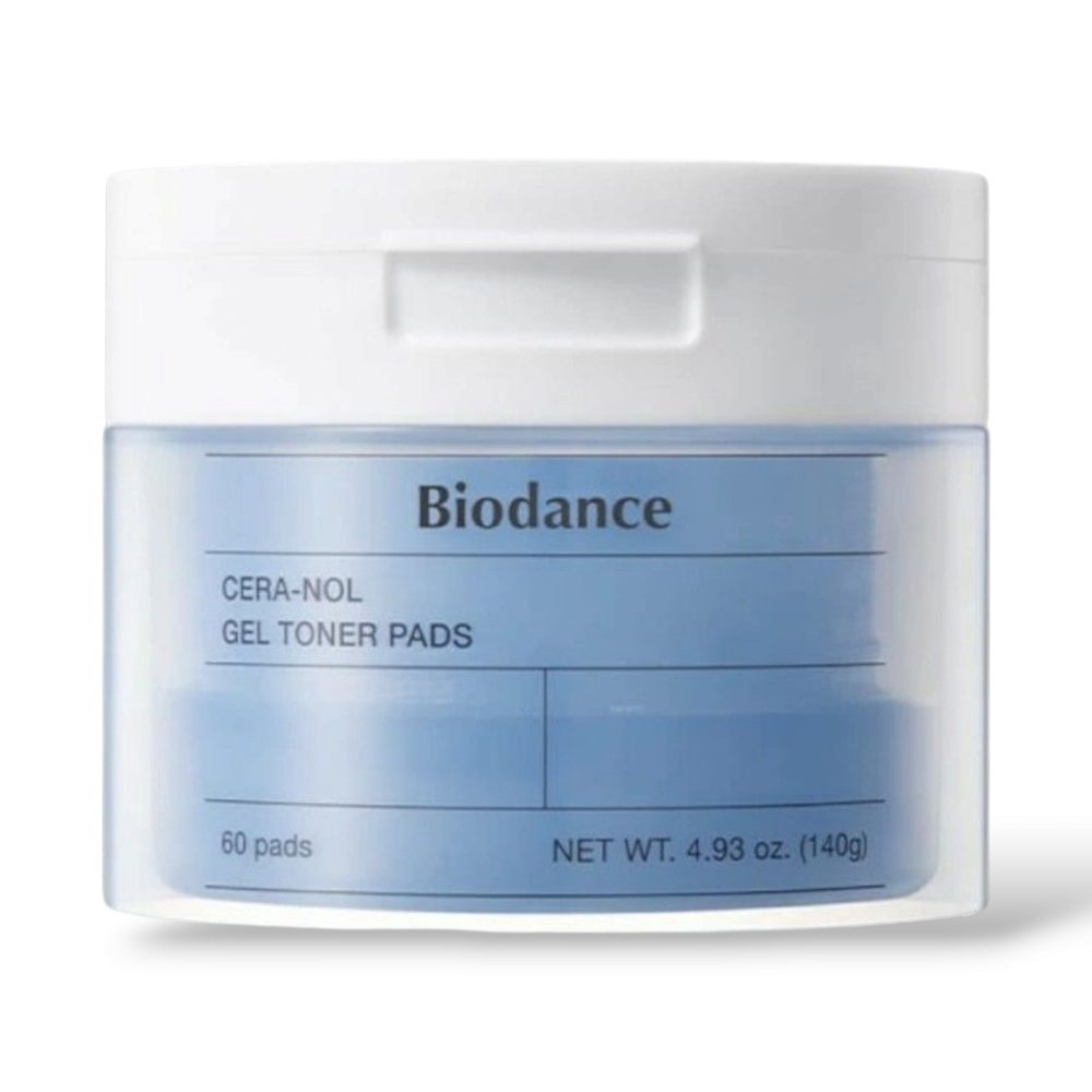 BIODANCE Gelové tonizační polštářky Cera-Nol Gel Toner Pads (60 ks)