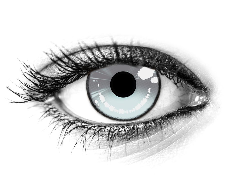 Lucifer Crazy čočky - nedioptrické - ANIME2 GRAY (2 čočky)