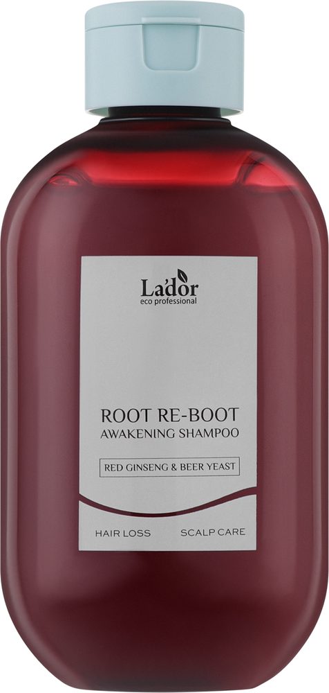 La´dor LA'DOR Osvěžující šampon pro růst vlasů Root Re-Boot Awakening Shampoo Red Ginseng & Beer Yeast (300 ml)