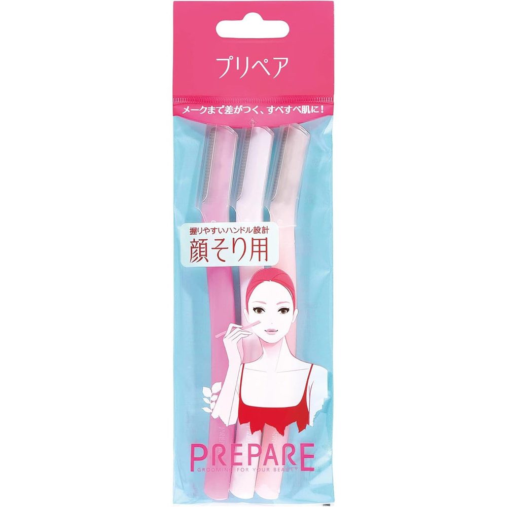 SHISEIDO Žiletky na obličej Prepare Face & Body Razor - L Type for Face (3 ks)