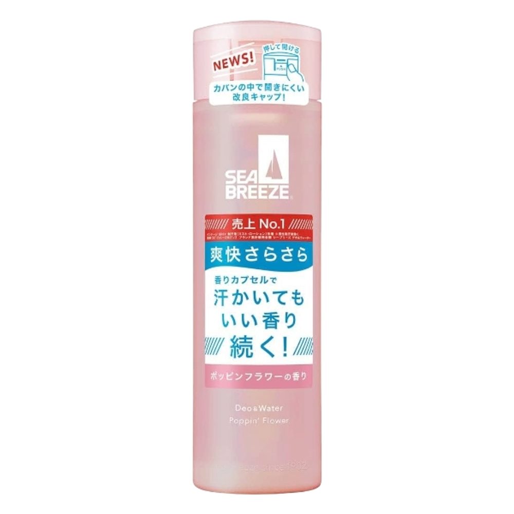 SHISEIDO Deodorant Sea Breeze Deo & Water Poppin Flower (160 ml)
