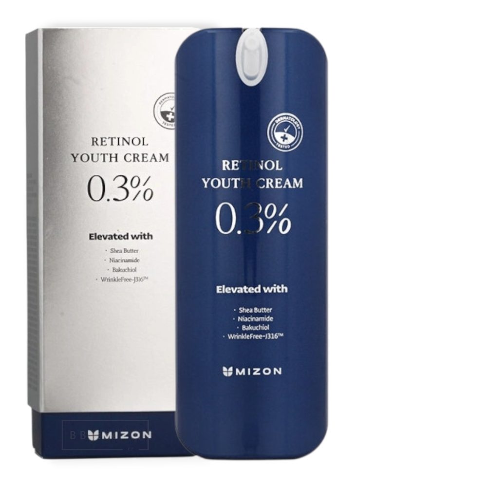 MIZON Omlazující noční pleťový krém Retinol Youth Cream 0.3% Cream (26 g)