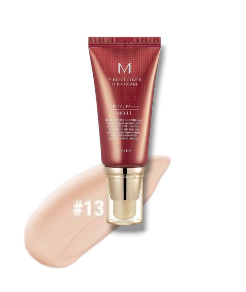 MISSHA BB krém M Perfect Cover BB Cream (50 ml) - #13 Bright Beige