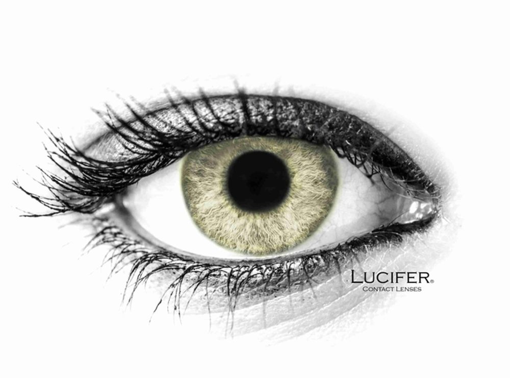 Lucifer Barevné čočky - nedioptrické - Cloud Light Green (2 čočky)