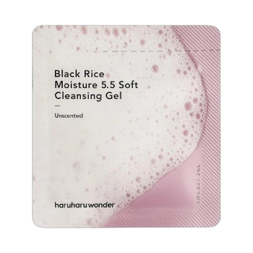 Haruharu WONDER Čisticí gel Black Rice Moisture 5.5 Soft Cleansing Gel VZOREK