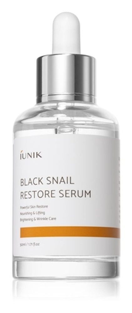 iUNIK Zpevňující sérum proti stárnutí pleti Black Snail Restore Serum (50 ml)