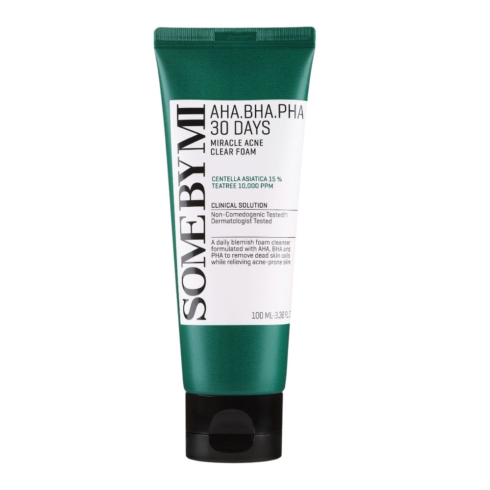 SOME BY MI Čisticí pěna AHA-BHA-PHA Miracle Acne Clear Foam (100 ml) koupíte na BB-cream.cz