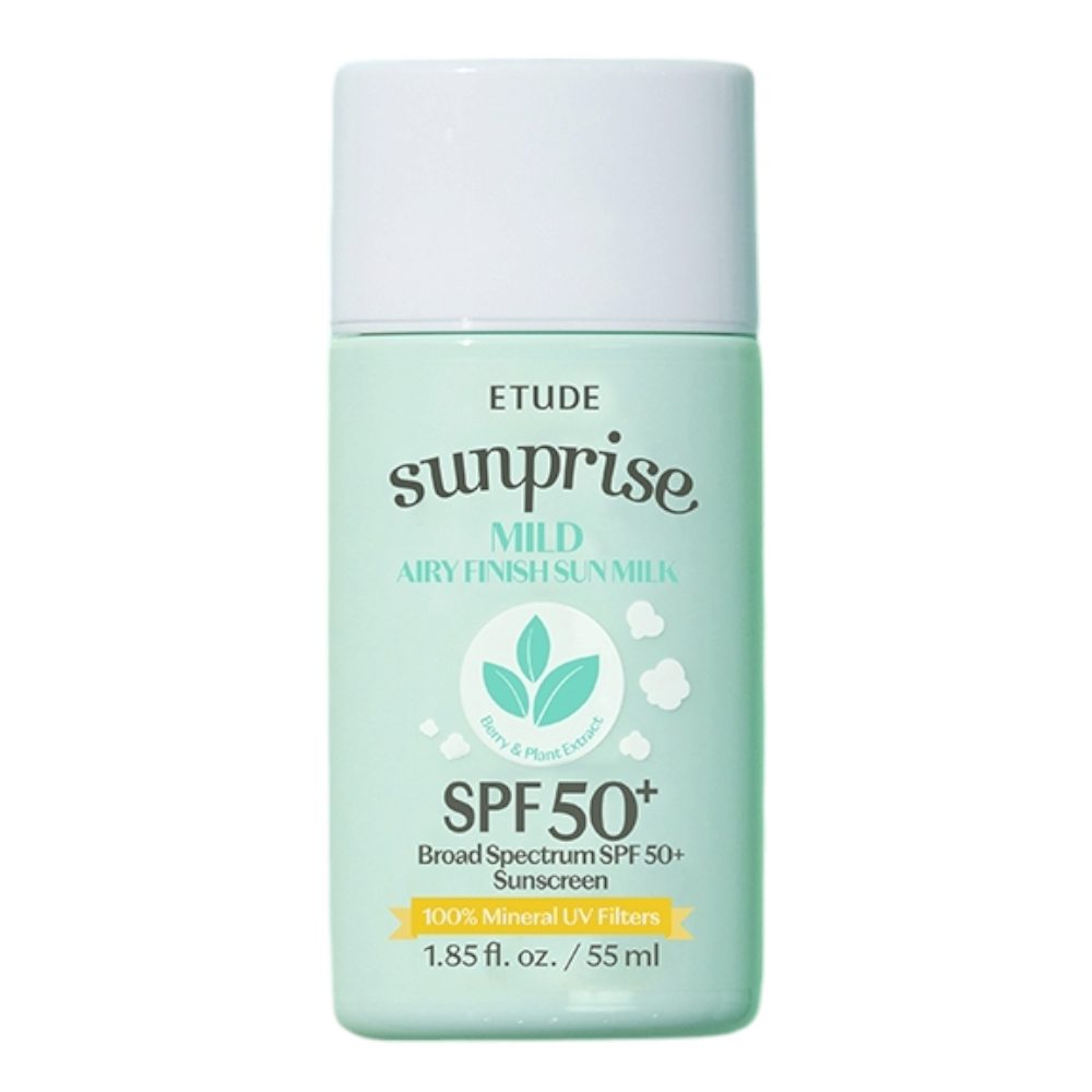 ETUDE Opalovací krém Sunprise Mild Airy Finish Sun Milk SPF50+ (55 ml)
