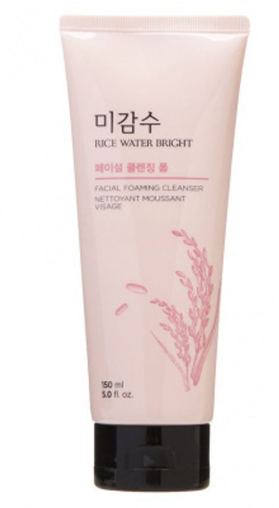 THE FACE SHOP Odličovací a čistící pěna Rice Water Bright Foaming Cleanser (150 ml)