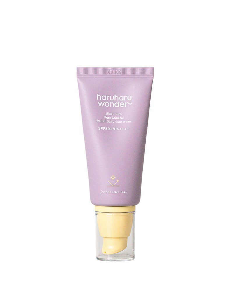 HARUHARU WONDER Opalovací krém Black Rice Pure Mineral Relief Daily Sunscreen SPF50+ PA++++ (50 ml) koupíte na BB-cream.cz