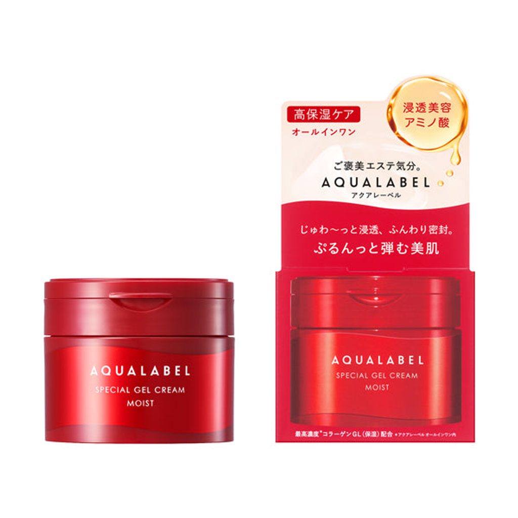 SHISEIDO AQUALABEL Special Gel Cream EX Moist (90 g