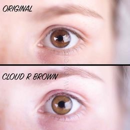Barevné čočky (2 čočky) Cloud R Brown