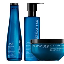 SHU UEMURA Muroto Volume Lightweight Care - Šampon + Kondicioner + Maska