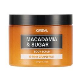 Kundal Přírodní tělový peeling Macadamia &amp; Sugar Body Scrub (550 g)