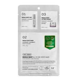 VT 3kroková pleťová péče s mikrojehličkami REEDLE SHOT All In One 3Step Mask (1,5 g + 1,5 g + 25 g)