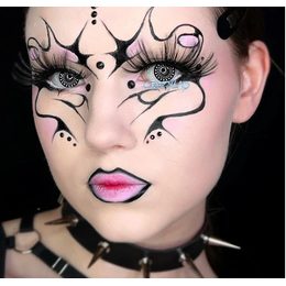 Crazy čočky - nedioptrické - ANIME2 BLUE (2 čočky)