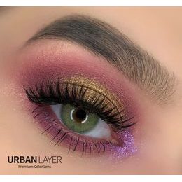 Barevné čočky - dioptrické - CLOUD CHOCO (2 čočky)