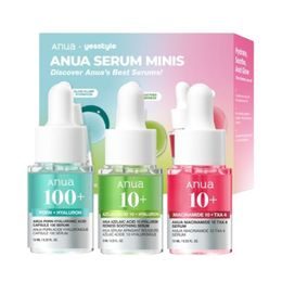 ANUA Set pleťových sér Exclusive Serum Minis Trio Set (3 ks)