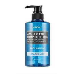 Kundal Přírodní šampon Cool &amp; Clear Scalp Refreshing Cool Shampoo Aqua Mint (500 ml)