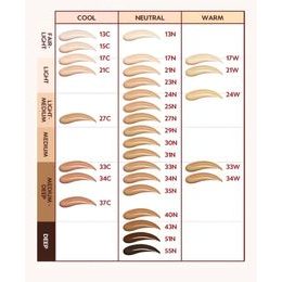 TIRTIR Cushion Make-up Mask Fit Red Cushion 6 Shade Trial Kit (6 Samples)