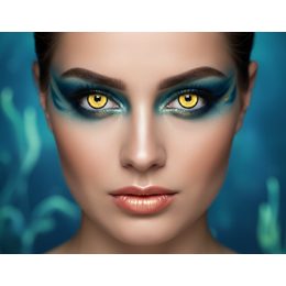 CLOUD BLACK Colored Contact Lenses