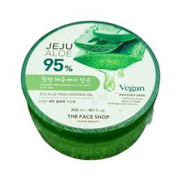 THE FACE SHOP Jeju Aloe 95% Fresh Soothing Gel Vegan (300 ml)