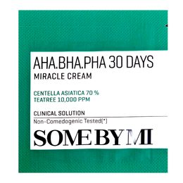 SOME BY MI Multiaktivní pleťový krém AHA BHA PHA 30 Days Miracle Cream VZOREK