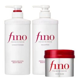 SHISEIDO FINO Premium Touch - Šampon + Kondicioner + Maska