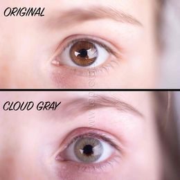Barevné čočky - dioptrické - Cloud Gray (2 ks)