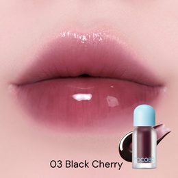 TOCOBO Lesk na rty s plump efektem Juicy Berry Plumping Lip Oil #03 Black Cherry