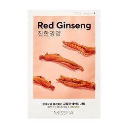 Missha Pleťová maska - Airy Fit Sheet Mask - Red Ginseng