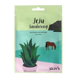 Skin79 Plátýnková maska Jeju Sandorong Jelly Mask Canola Aloe