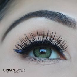 Barevné čočky - dioptrické - CLOUD CHOCO (2 čočky)