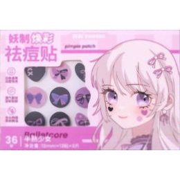 YAOZHI Obrázkové náplasti na akné Radiance Acne Pimple patch - Balletcore (36 ks)