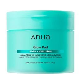 ANUA Tonizační polštářky PDRN 100 Hyaluron Acid Glow Pad (60 ks / 180 ml)