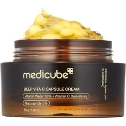 MEDICUBE Pleťový krém Deep Vita C Capsule Cream (55 g)