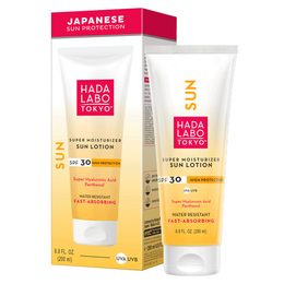 HADA LABO TOKYO SUN Mléko na opalování Super Moisturizer Sun Lotion SPF30 (200 ml)