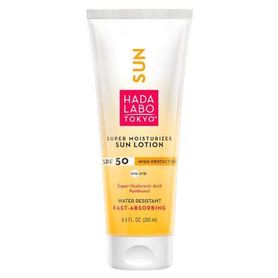 HADA LABO TOKYO SUN Mléko na opalování Super Moisturizer Sun Lotion SPF50 (200 ml)