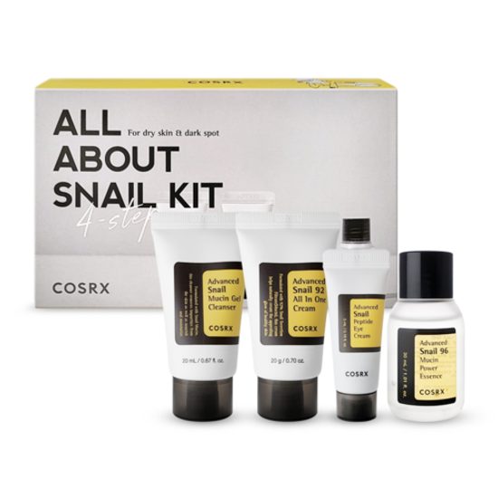 Cosrx Set Advanced Snail Kit - All About Snail Kit 4-step